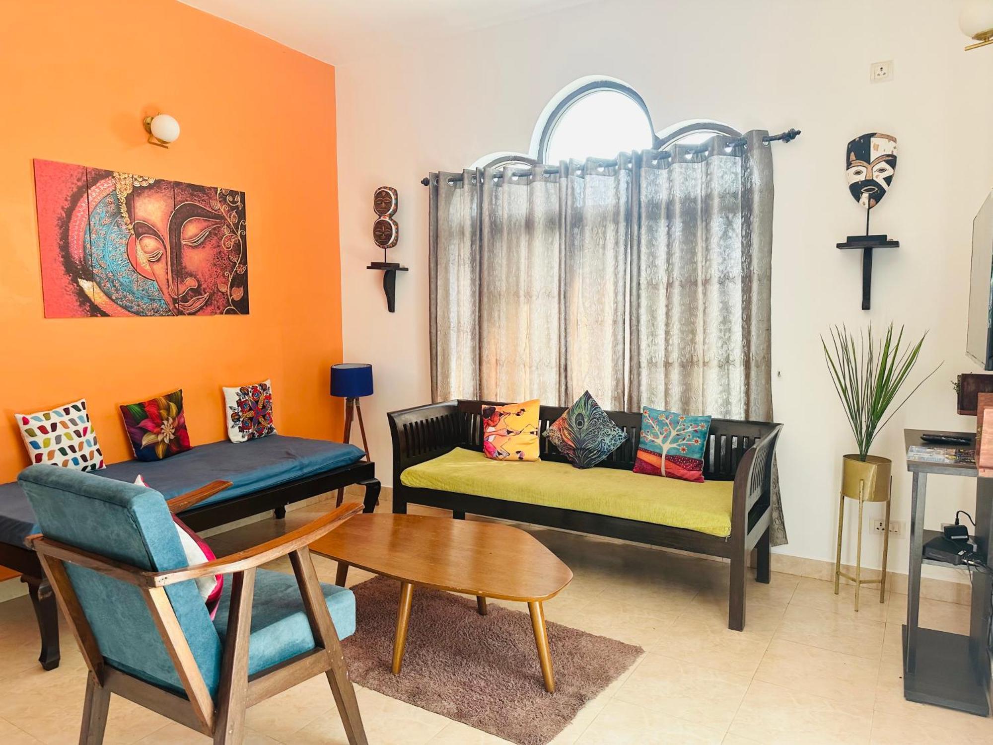 Gr Stays - Duplex 3Bhk Villa With Pool Arpora I Baga Beach 5 Mins Exterior foto